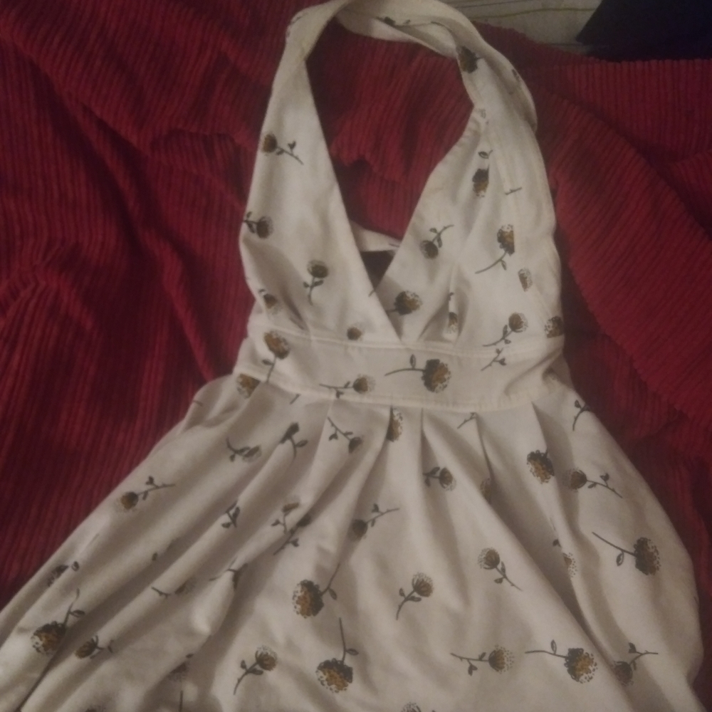 Flared back out dress